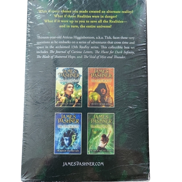 New The 13th Reality Complete Book Set 1-4 By James Dashner - Picture 3 of 6